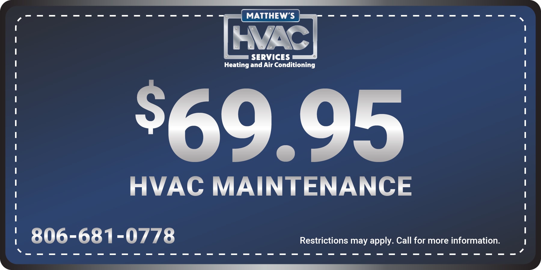 MAT 69.95maintenance-CO